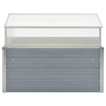 Gewächshaus Grau Verzinkter Stahl 100×100×85 cm