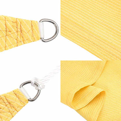 Sonnensegel HDPE Quadratisch 2 x 2 m Beige