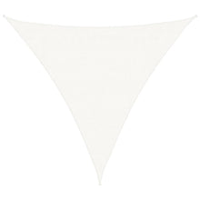 Sonnensegel HDPE Dreieckig 3,6 x 3,6 x 3,6 m Weiß