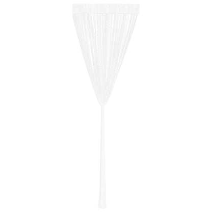 Fadenvorhang 2 Stk.100 x 250 cm Weiß