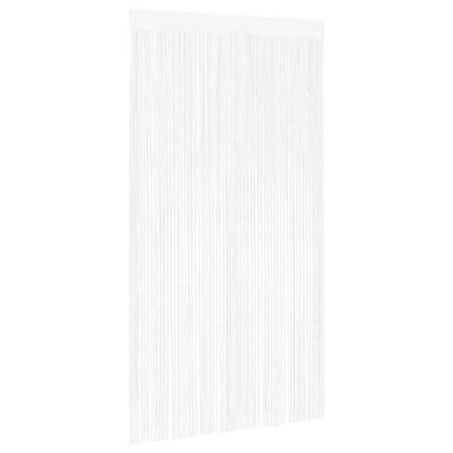 Fadenvorhänge 2 Stk. 140 x 250 cm Weiß