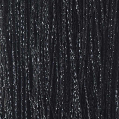 Fadenvorhänge 2 Stk. 140 x 250 cm Schwarz