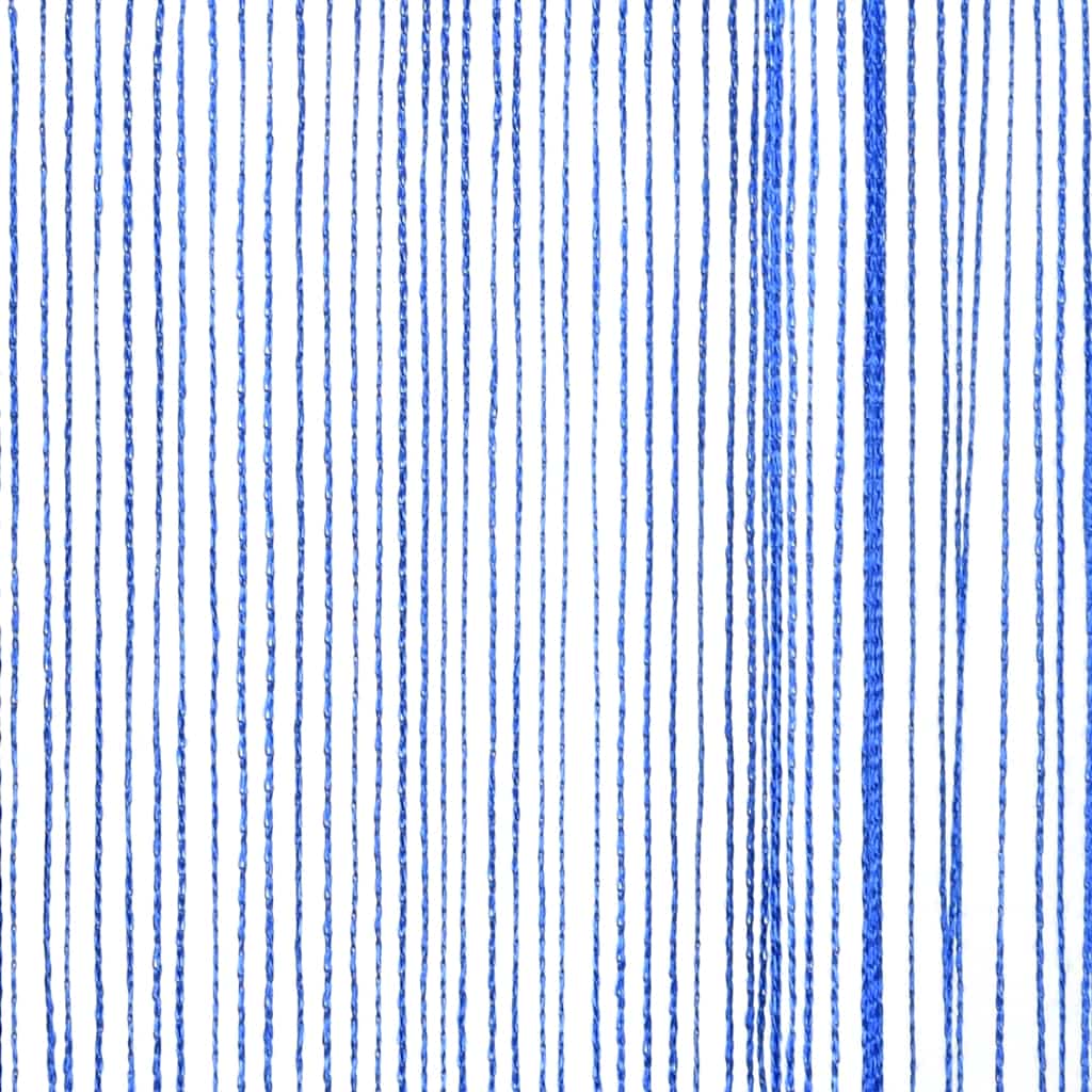 Fadenvorhänge 2 Stk. 100 x 250 cm Blau