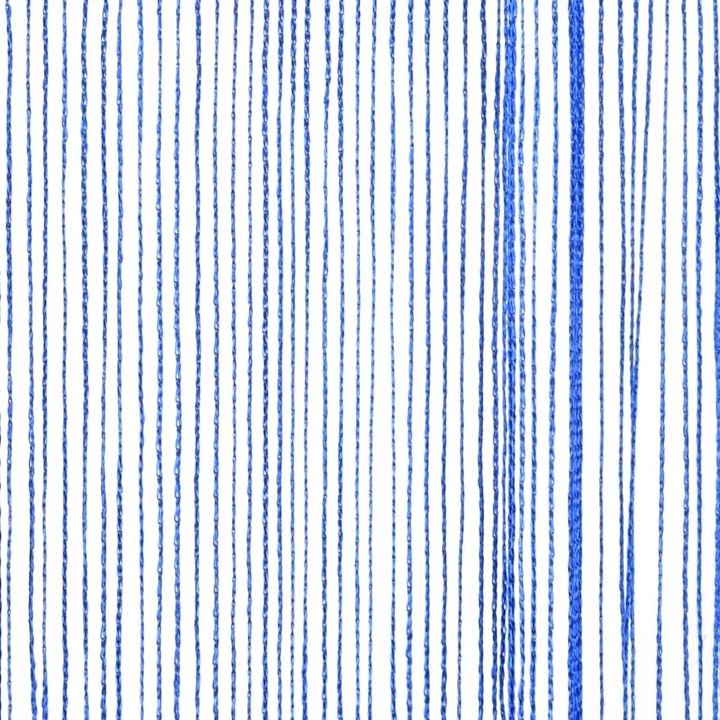 Fadenvorhänge 2 Stk. 140 x 250 cm Blau