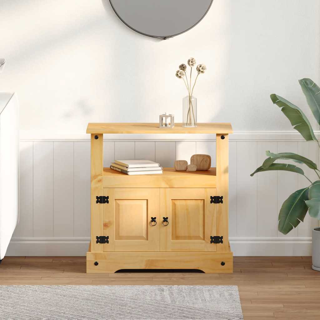 TV-Schrank im Mexiko-Stil Kiefer Massiv Corona 80 x 43 x 78 cm