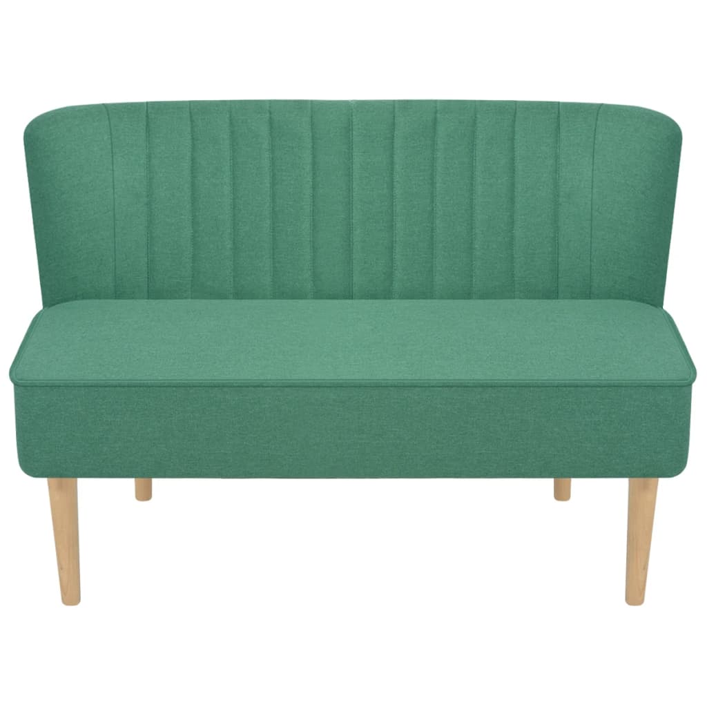 Sofa Stoff 117 x 55,5 x 77 cm Grün