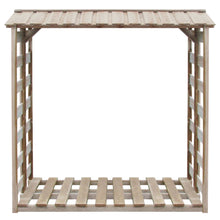 Brennholz-Lagerschuppen 150x90x176 cm Kiefernholz Imprägniert