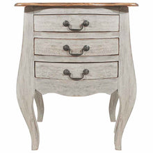 Nachttisch Massives Mahagoniholz 48x35x64 cm