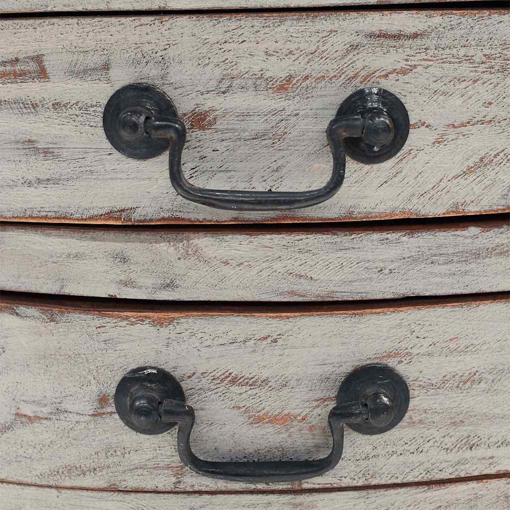 Nachttisch Massives Mahagoniholz 48x35x64 cm