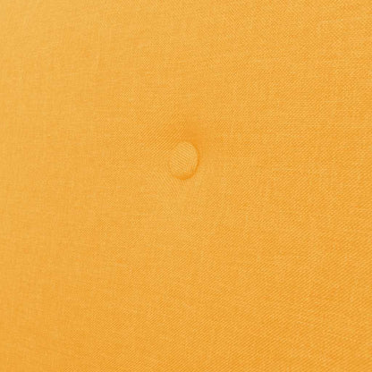 3-Sitzer Sofa Stoff Gelb