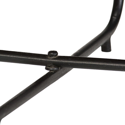 2-tlg. Couchtisch-Set Massivholz Akazie 60x35 cm