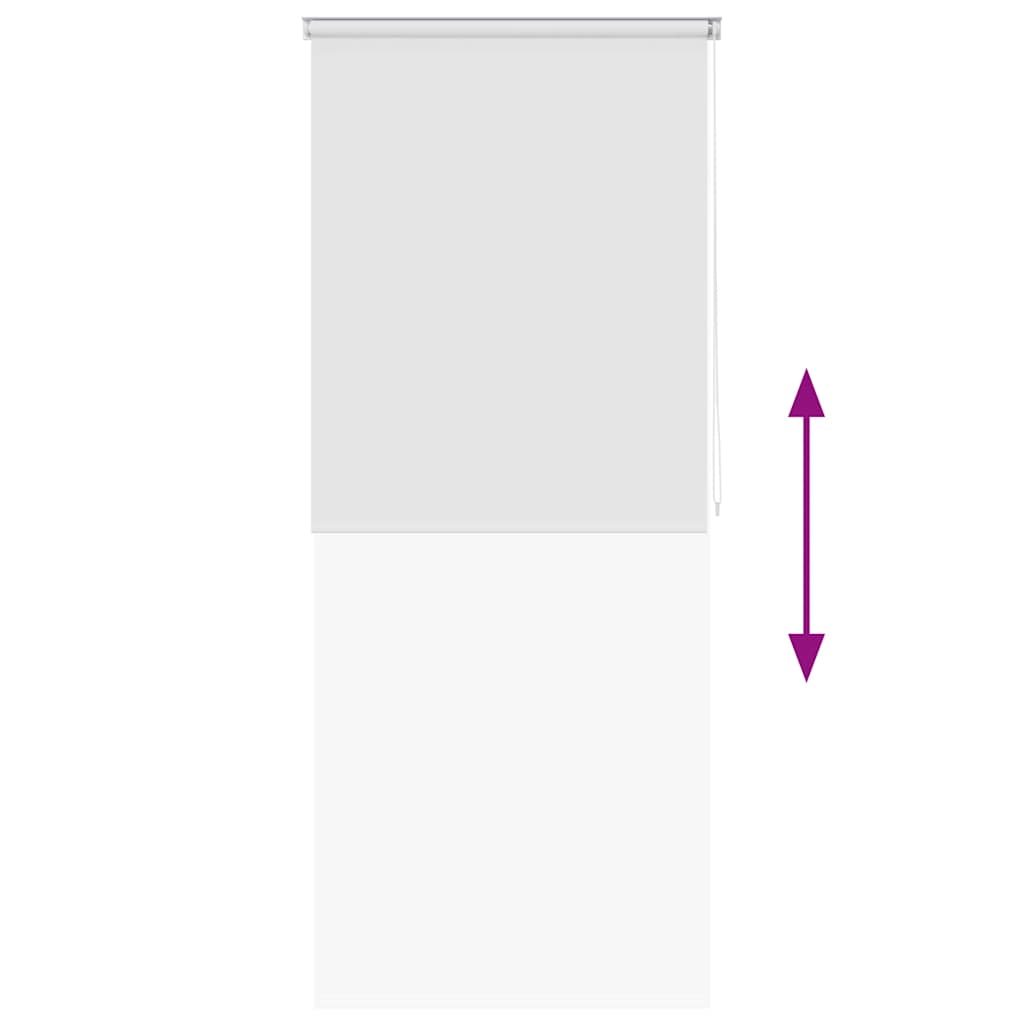 Duschrollo 100x240 cm Weiß