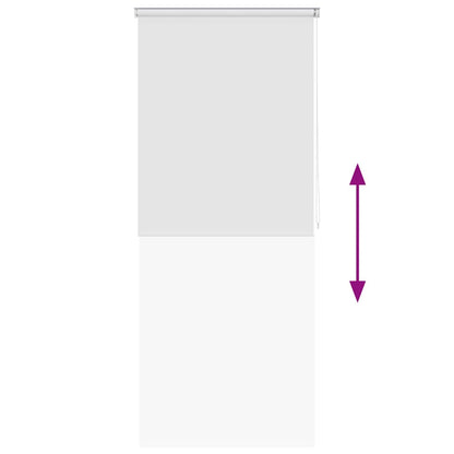 Duschrollo 100x240 cm Weiß