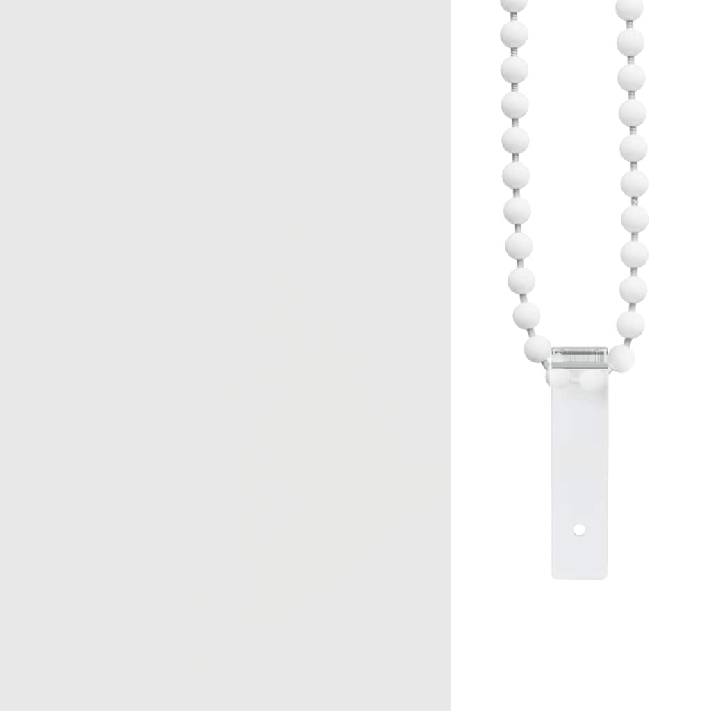 Duschrollo 160 x 240 cm Weiß