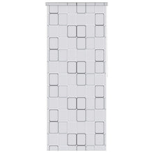 Duschrollo 80x240 cm Quadratmuster