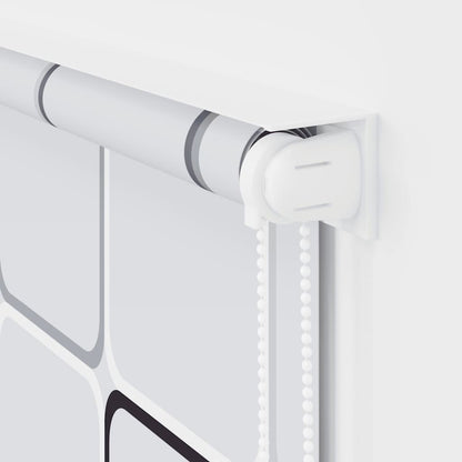 Duschrollo 80x240 cm Quadratmuster