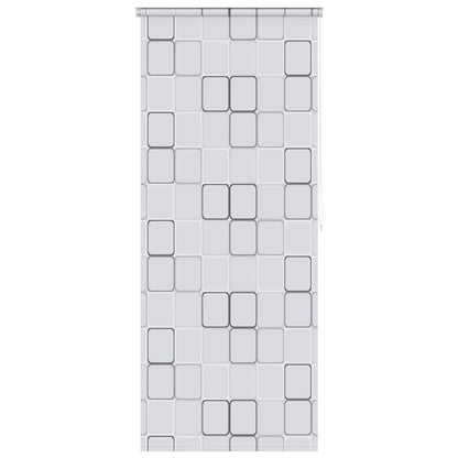 Duschrollo 100x240 cm Quadratmuster