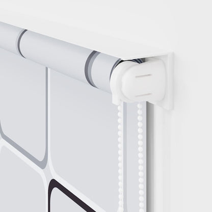 Duschrollo 160x240 cm Quadratmuster