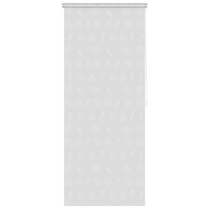 Duschrollo 80x240 cm Seesternmuster