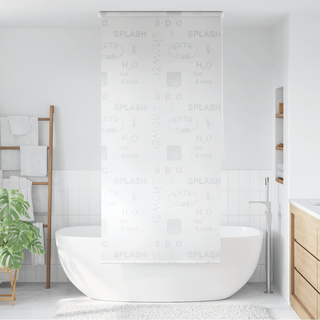 Duschrollo 80x240 cm Splash-Design