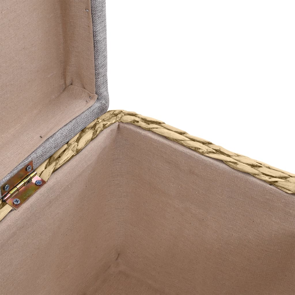 Sitzbank-Set 2-tlg. Seegras Grau