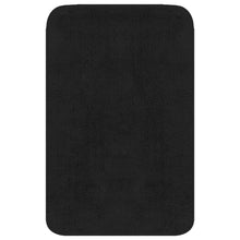 Badematten-Set 3-tlg. Stoff Anthrazit