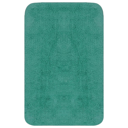 Badematten-Set 3-tlg. Stoff Türkis