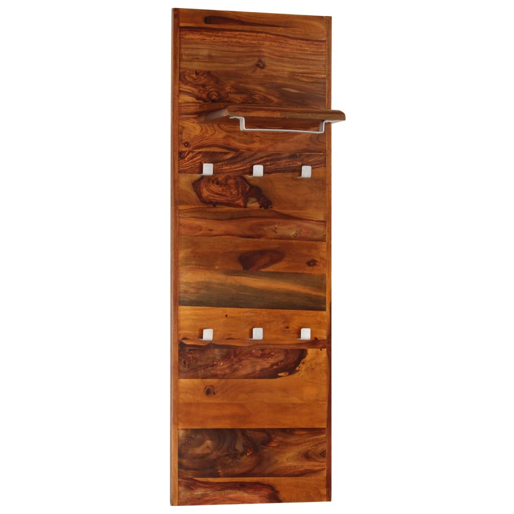 Wandgarderobe Massivholz Akazie 118×40 cm