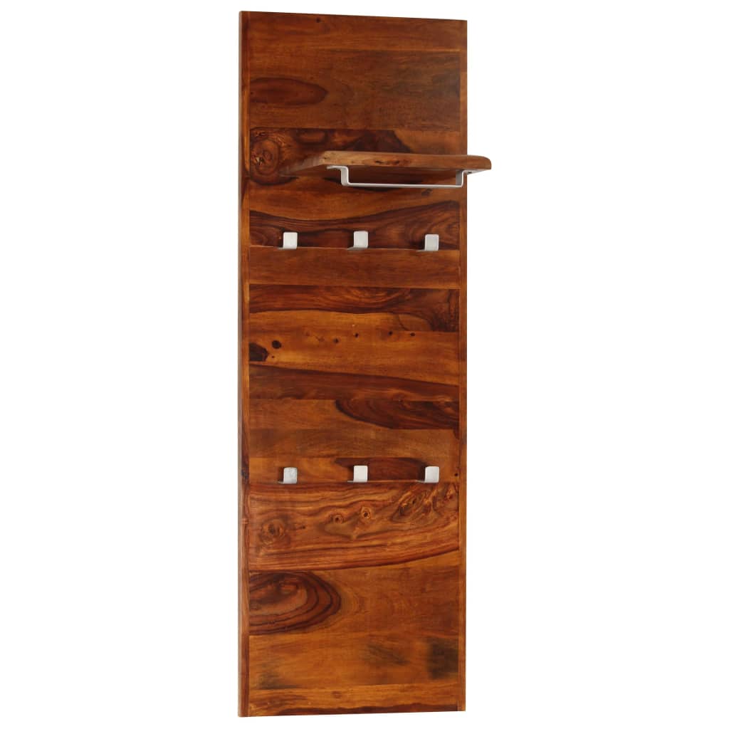 Wandgarderobe Massivholz Akazie 118×40 cm