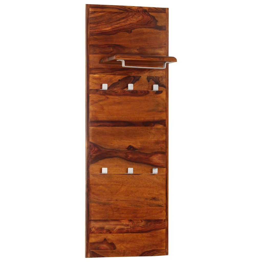 Wandgarderobe Massivholz Akazie 118×40 cm