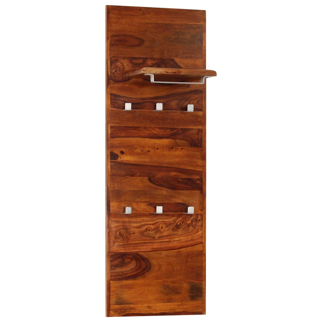 Wandgarderobe Massivholz Akazie 118×40 cm