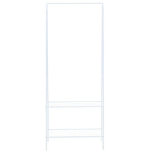 Kleiderständer 59 x 35 x 150 cm Weiß