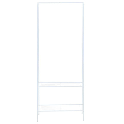 Kleiderständer 59 x 35 x 150 cm Weiß
