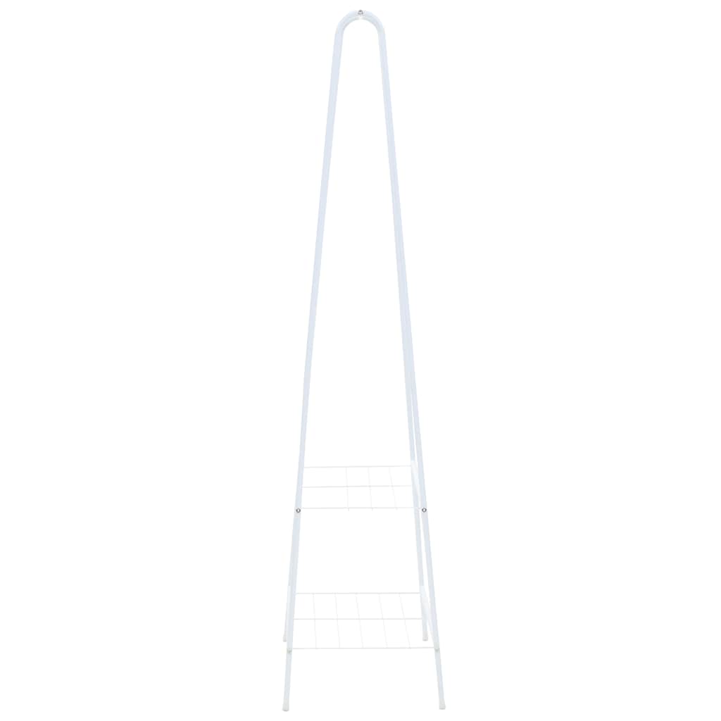 Kleiderständer 59 x 35 x 150 cm Weiß