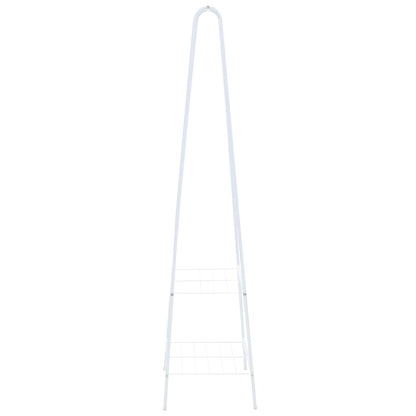 Kleiderständer 59 x 35 x 150 cm Weiß