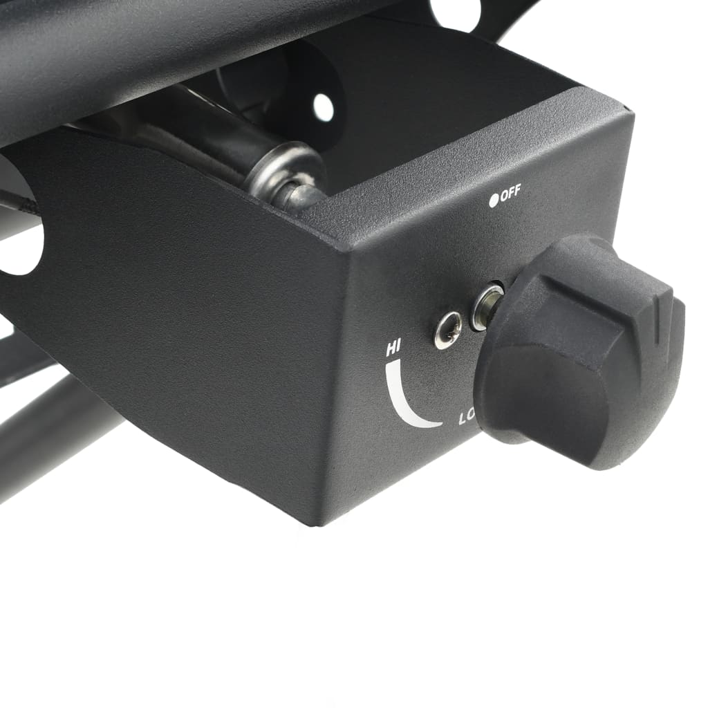 Gasgrill Tragbar mit Kochzone Schwarz