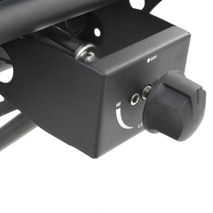 Gasgrill Tragbar mit Kochzone Schwarz