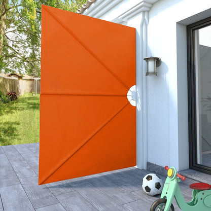Faltbarer Terrassen-Seitenfächer Terracotta-Rot 240×160 cm