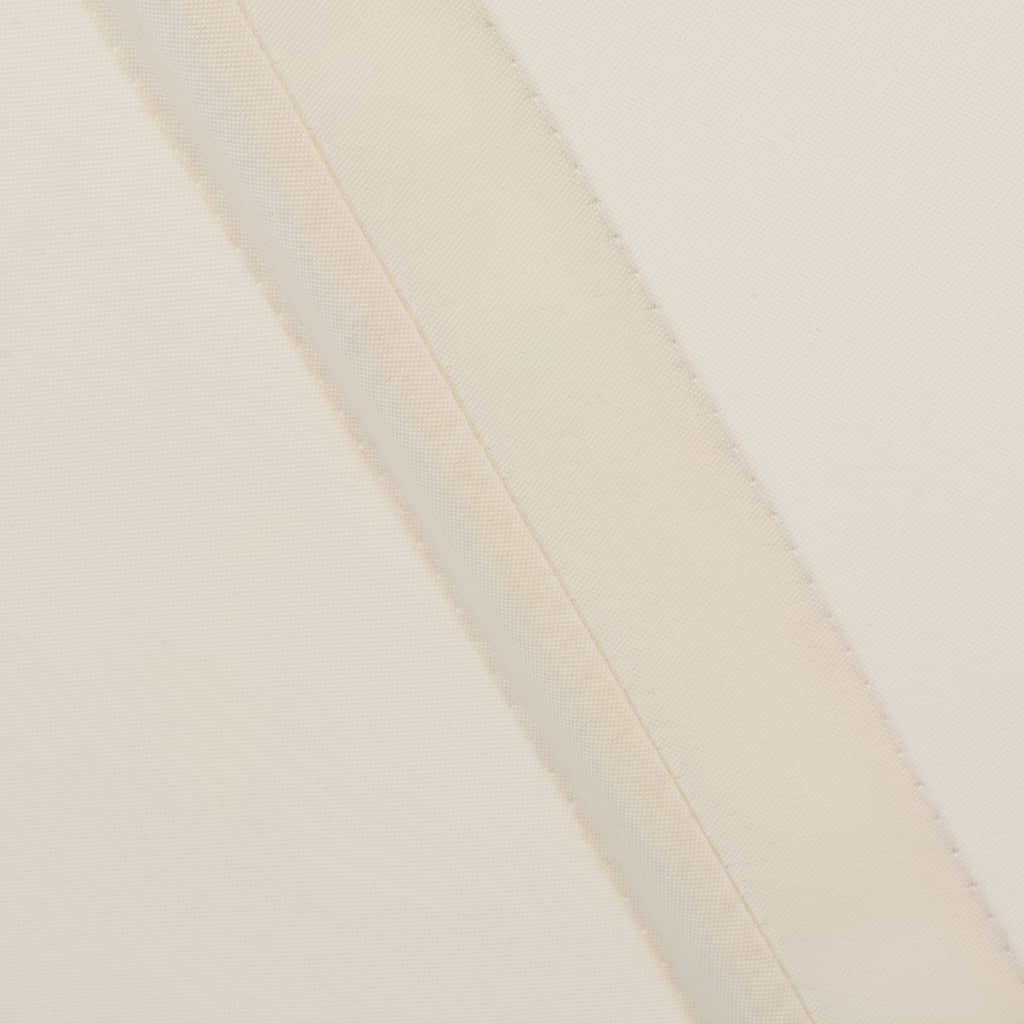 Faltbarer Terrassen-Seitenfächer Creme 160 cm