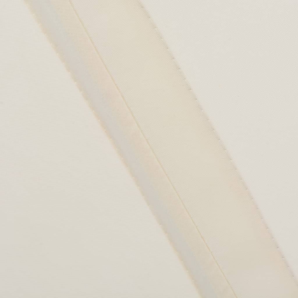 Faltbarer Terrassen-Seitenfächer Creme 200 cm