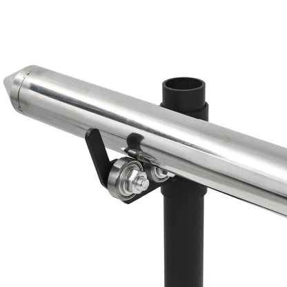 Automatischer Grillspieß mit Motor Edelstahl 207×45×81 cm