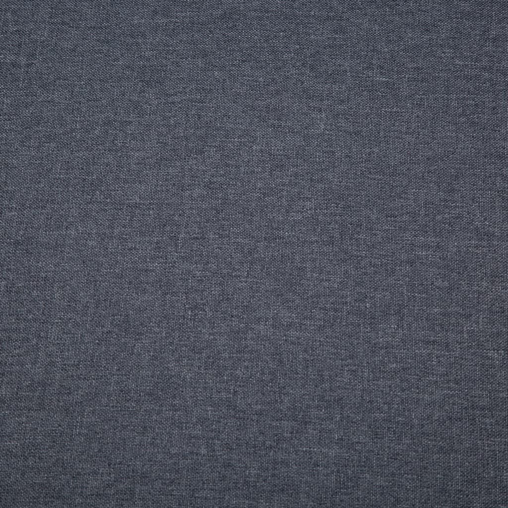 3-Sitzer-Sofa Stoff 172x70x82 cm Dunkelgrau