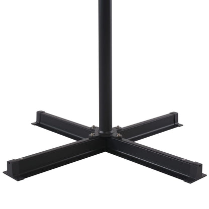 Sonnenschirm mit Aluminium-Mast 500 cm Taupe