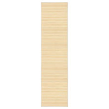 Teppich Bambus 80x300 cm Natur