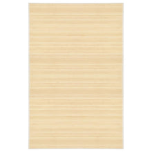 Teppich Bambus 100x160 cm Natur