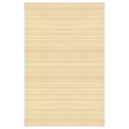 Teppich Bambus 100x160 cm Natur