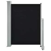 Ausziehbare Seitenmarkise 100 x 300 cm Schwarz