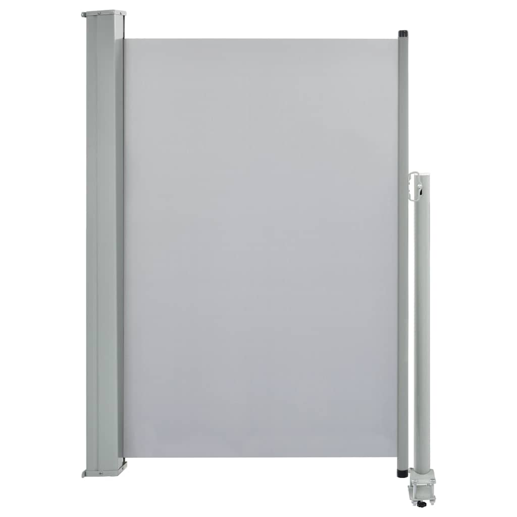 Ausziehbare Seitenmarkise 120x300 cm Grau