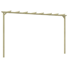 Garten-Pergola Kiefernholz Imprägniert 360x200x60 cm