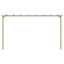 Garten-Pergola Kiefernholz Imprägniert 360x200x60 cm